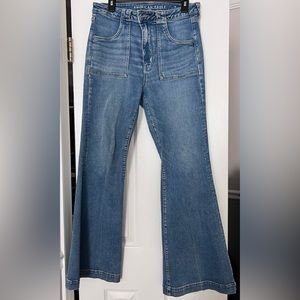 American eagle size 12 flare jeans